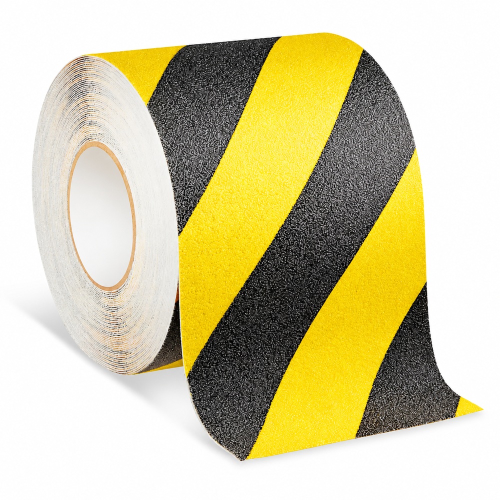 NorthEdge Heavy Duty Anti-Slip Tape - 6" x 60', Yellow/Black