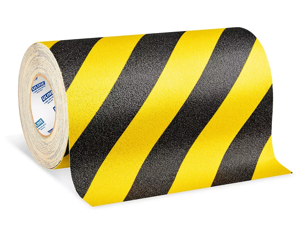 NorthEdge Heavy Duty Anti-Slip Tape - 12" x 60', Yellow/Black