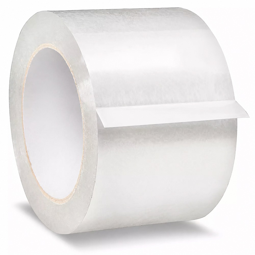 Economy Industrial Tape - 1.8 Mil, 3" x 110 yds, Clear
