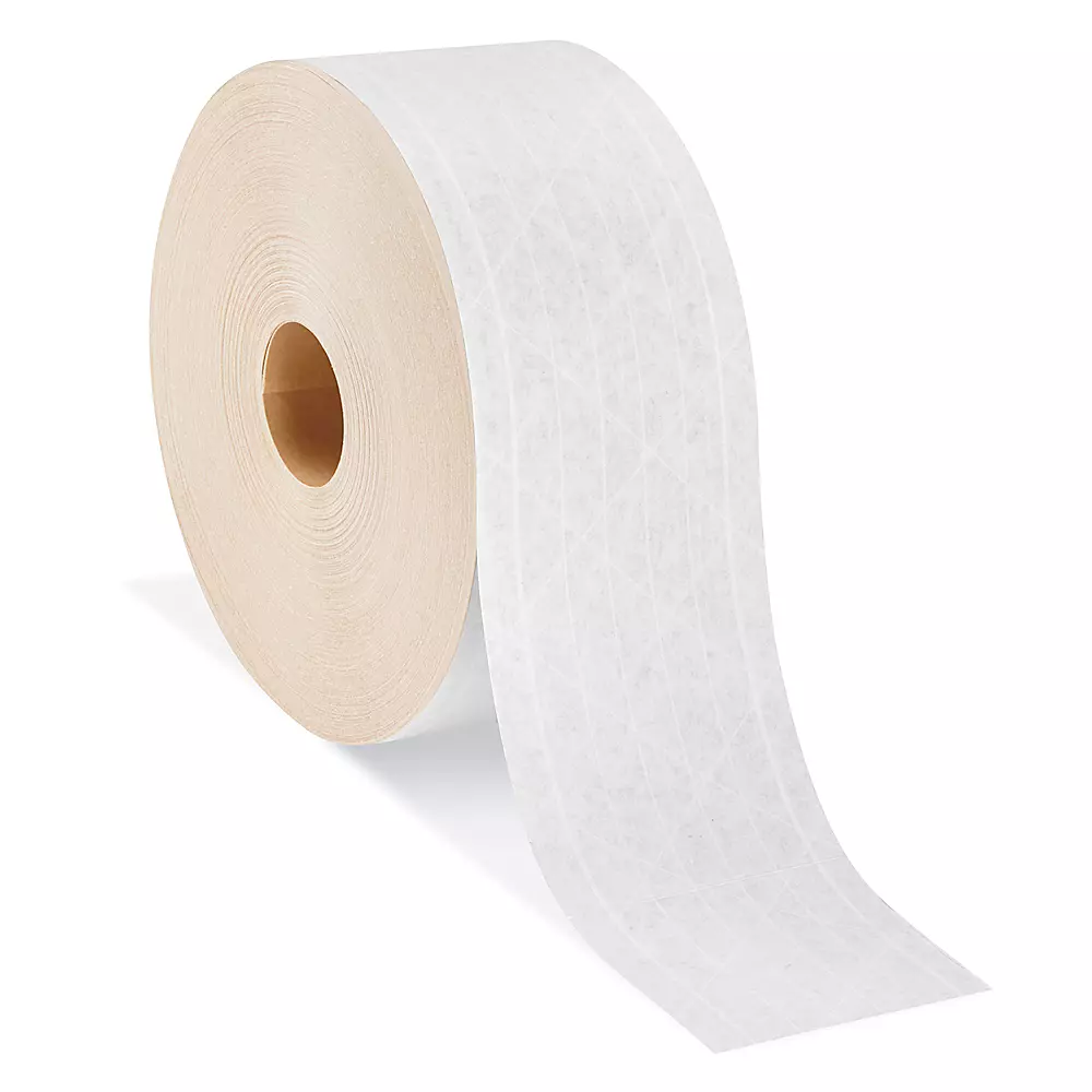 NorthEdge Economy Reinforced Kraft Tape - 3" x 375', White