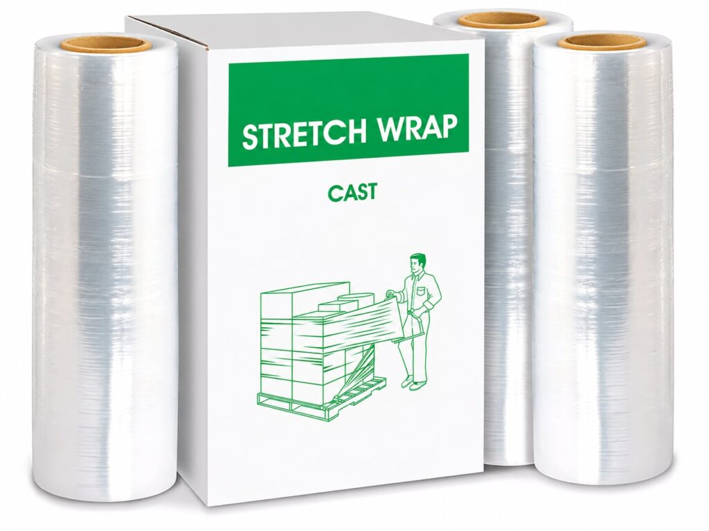 NorthEdge Stretch Wrap - Cast, 90 gauge, 18" x 1,500'