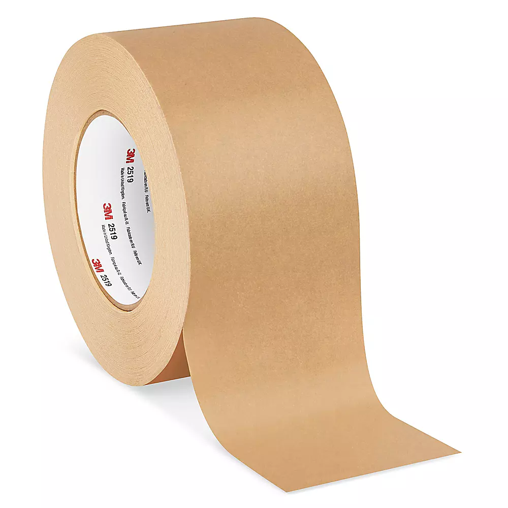 3M 2519 High Performance Flatback Masking Tape - 3" x 60 yds