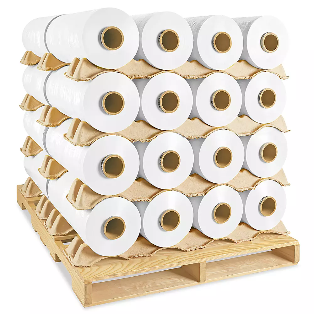 NorthEdge Machine Length Stretch Film Skid Lot - Cast, 80 gauge, 20" x 6,000', White