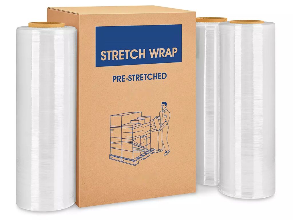 Heavy Duty Pre-Stretched Wrap - 51 gauge, 17.3" x 1,500'