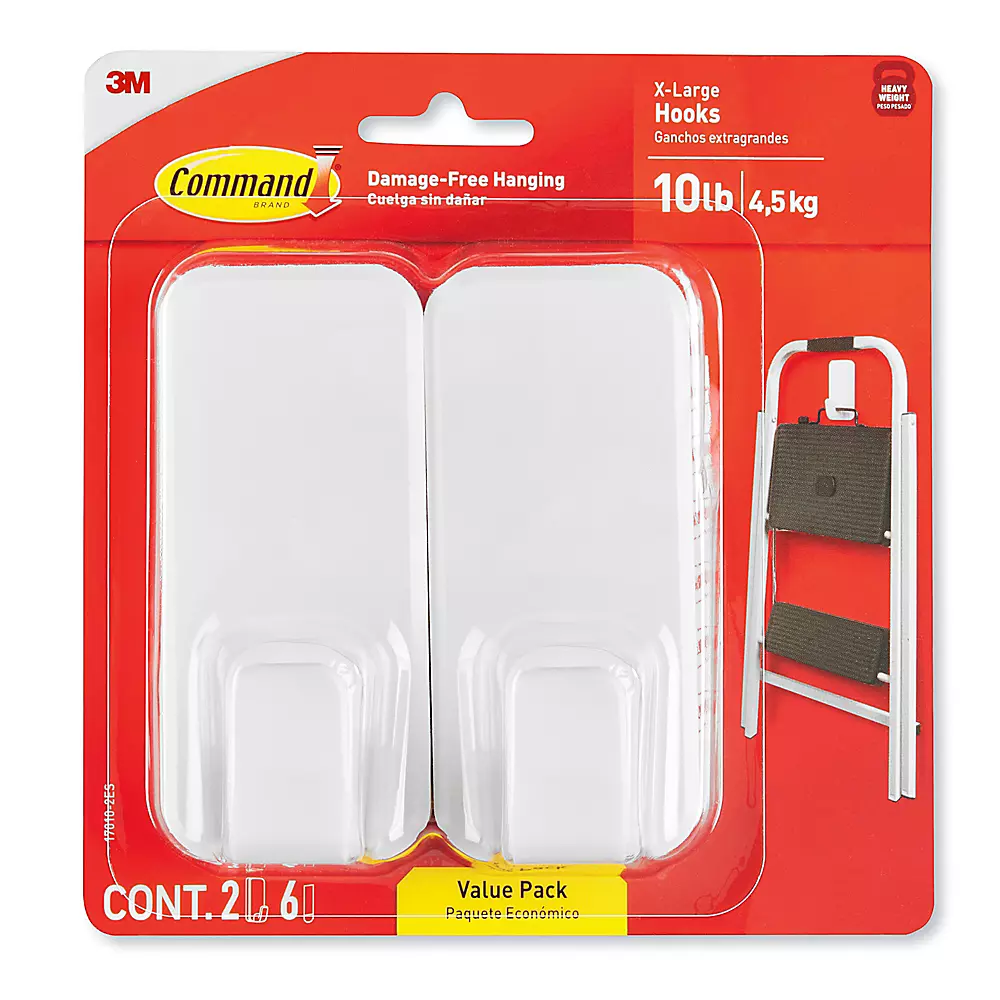3M 17010 Command™ Hooks - Extra Large