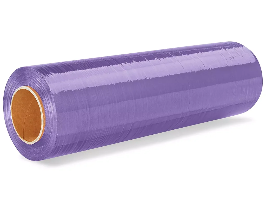NorthEdge Color Tinted Stretch Wrap - Cast, 80 gauge, 18" x 1,500', Purple