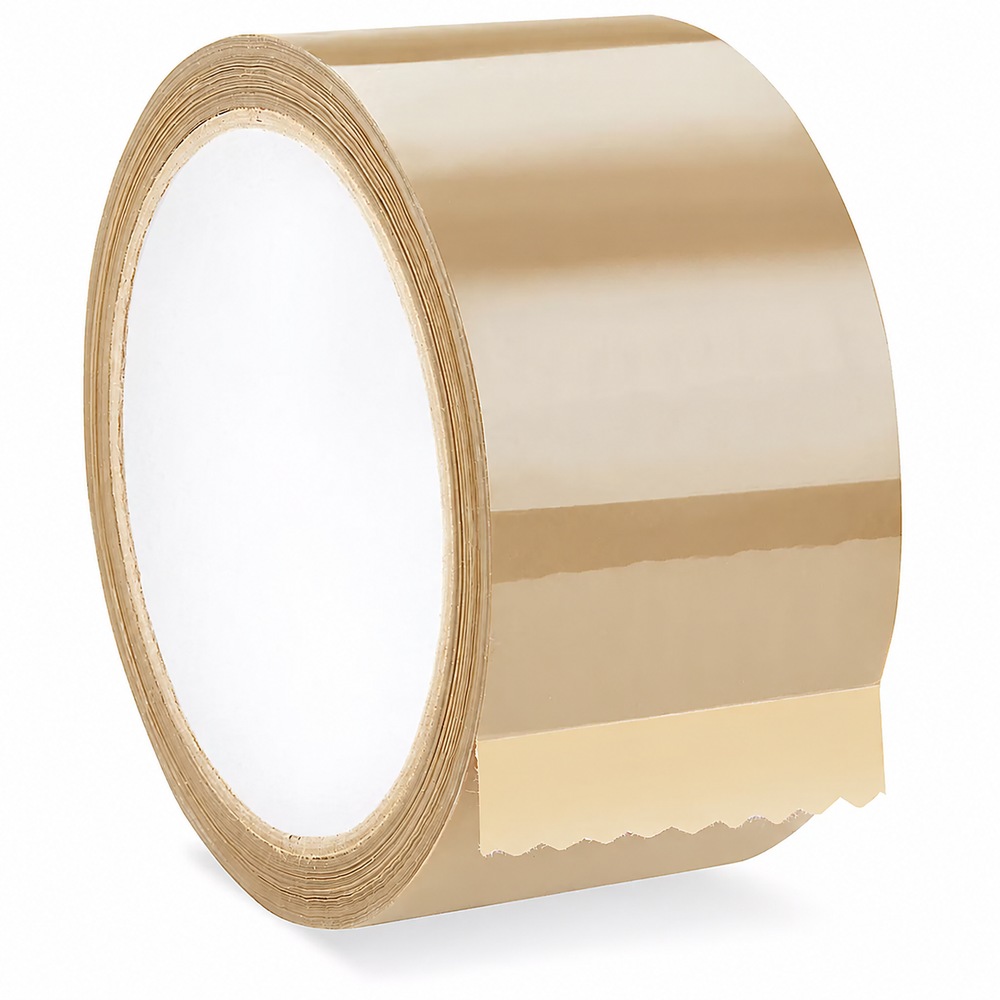 NorthEdge Economy Tape - 1.7 Mil, 2" x 55 yds, Tan