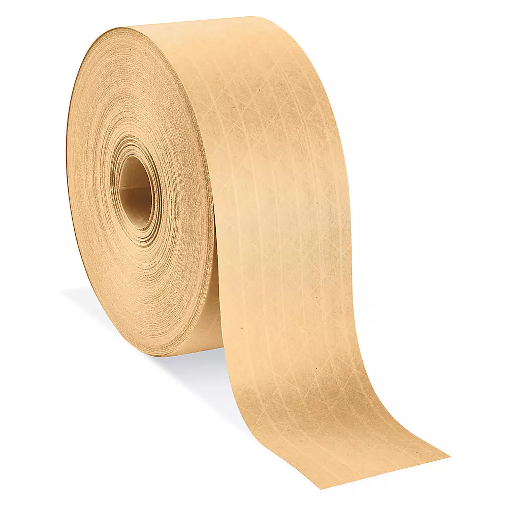 Central® Deluxe Kraft Sealing Tape - 3" x 450'