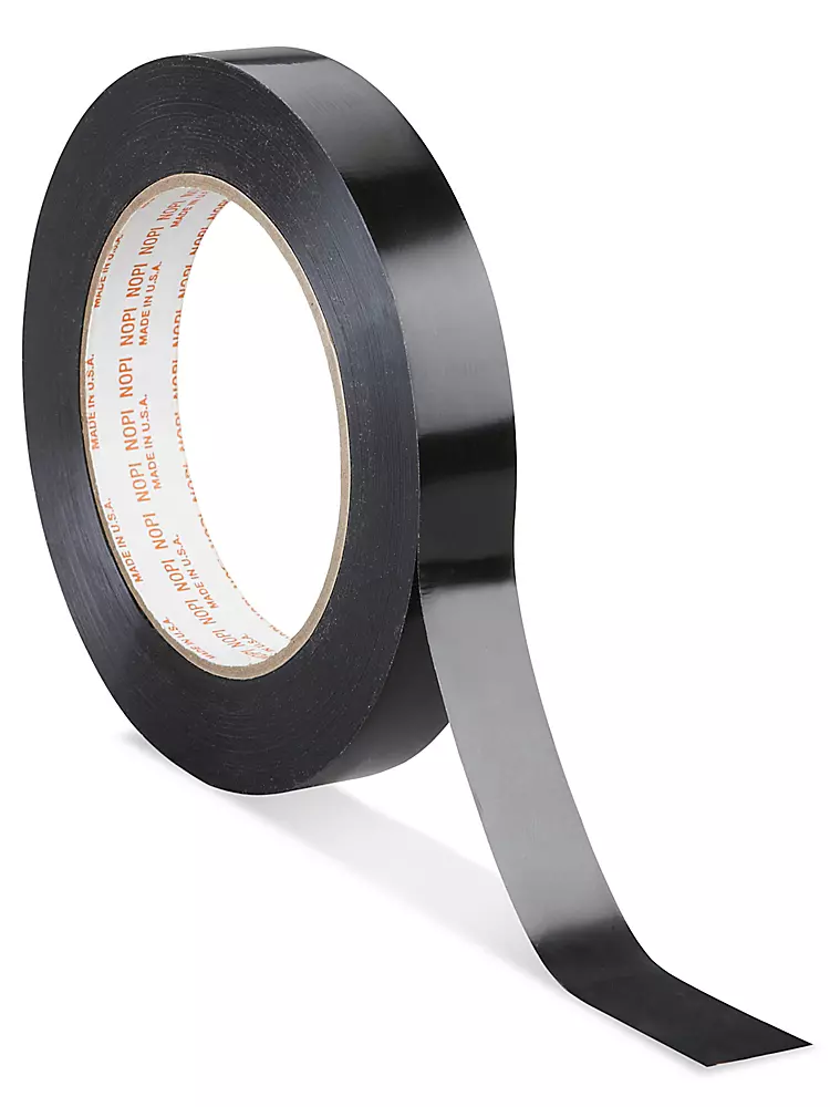 Tesa 4092 Strapping Tape - 3/4" x 60 yds, Black