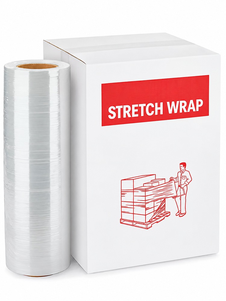 NorthEdge New Tech Cast Stretch Wrap - 65 gauge, 16" x 1,500'