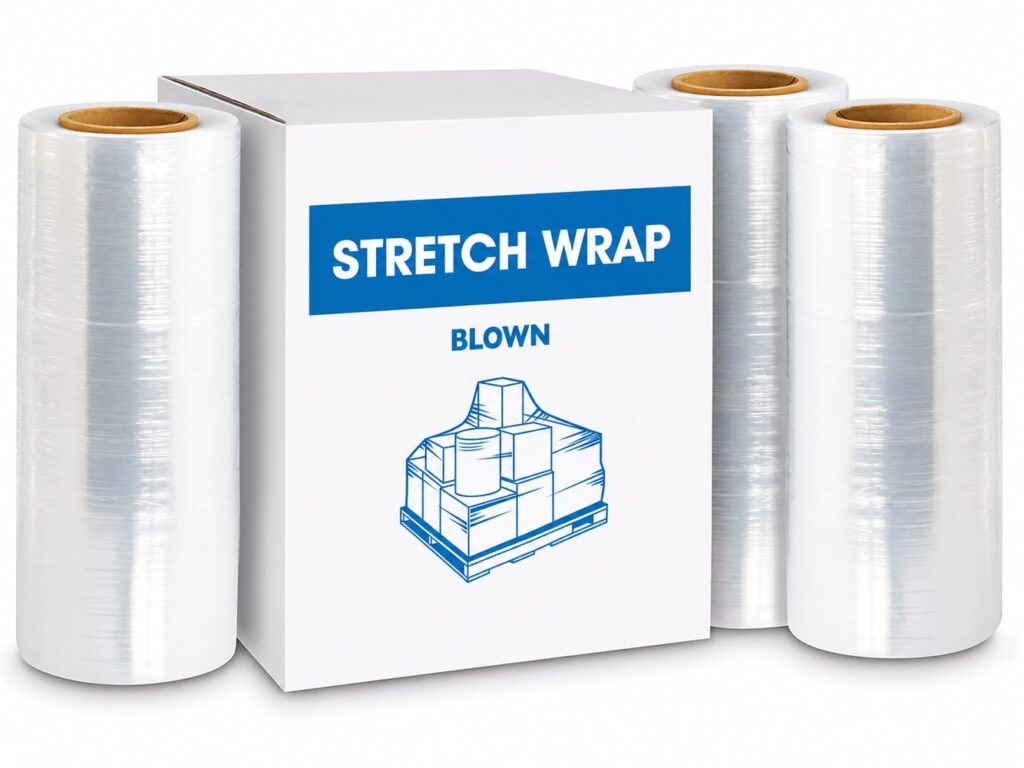 NorthEdge Stretch Wrap - Blown, 60 gauge, 12" x 2,000'