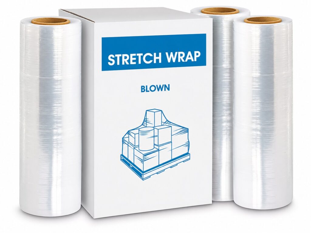 NorthEdge Stretch Wrap - Blown, 60 gauge, 15" x 2,000'