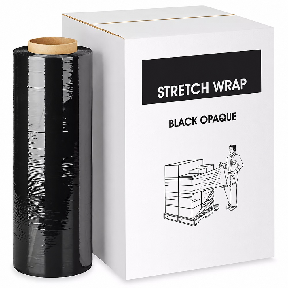 NorthEdge Handwrap - Cast, 80 gauge, 15" x 1,500', Black Opaque