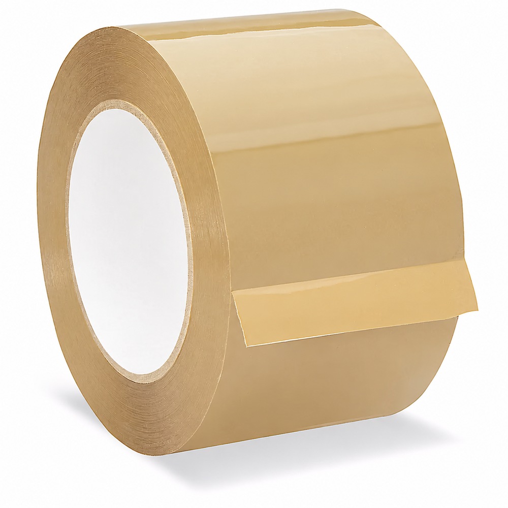 Industrial Plus Tape - 2.6 Mil, 3" x 110 yds, Tan