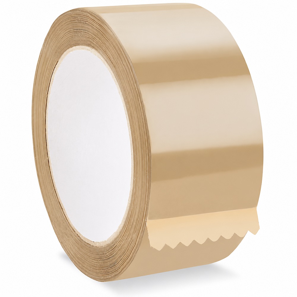 NorthEdge Economy Tape - 1.7 Mil, 2" x 110 yds, Tan
