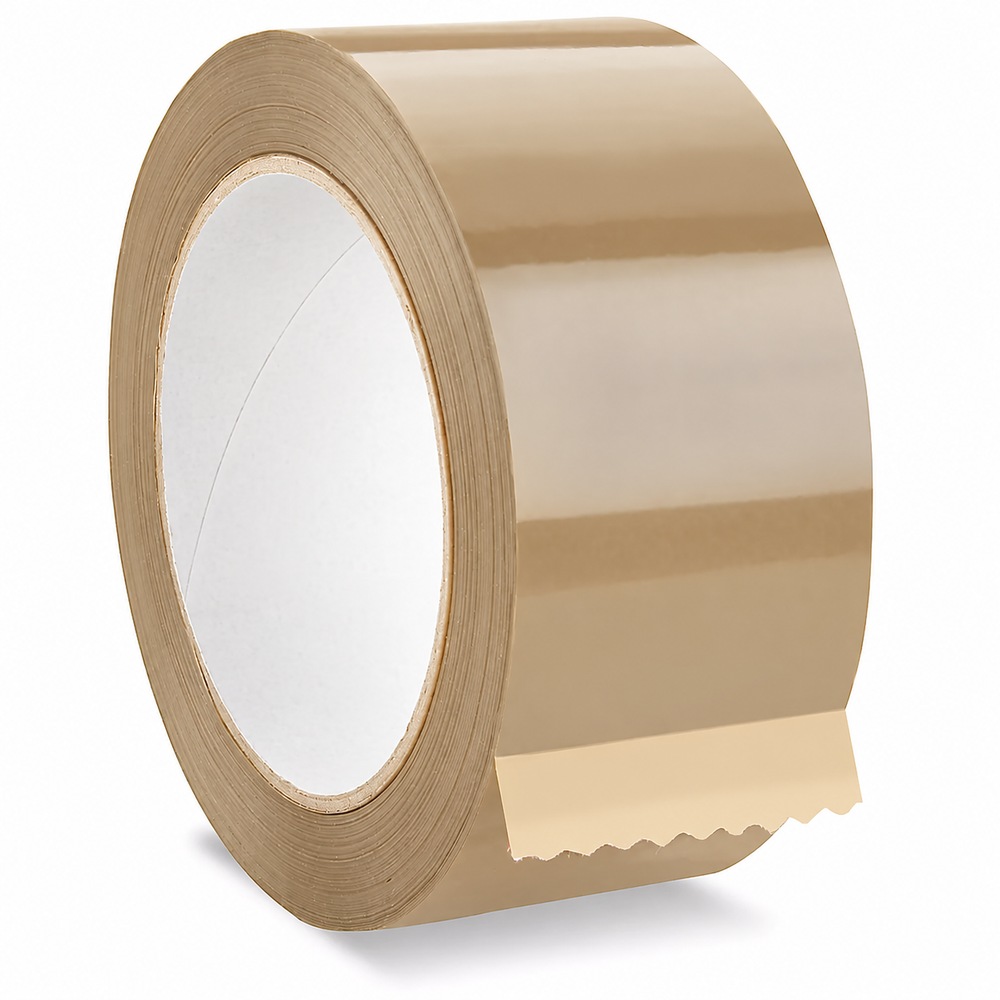 NorthEdge Economy Tape - 2 Mil, 2" x 110 yds, Tan