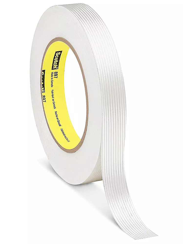 3M 897 Standard Strapping Tape - 3/4" x 60 yds