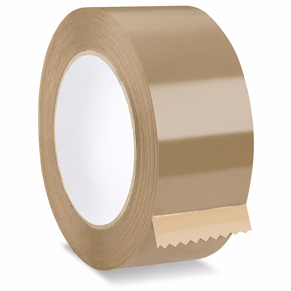 NorthEdge Economy Tape - 2.5 Mil, 2" x 110 yds, Tan