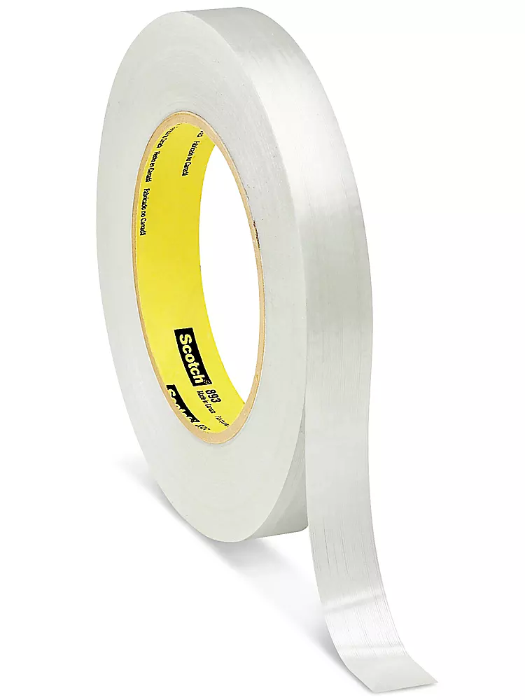 3M 893 Industrial Strapping Tape - 3/4" x 60 yds