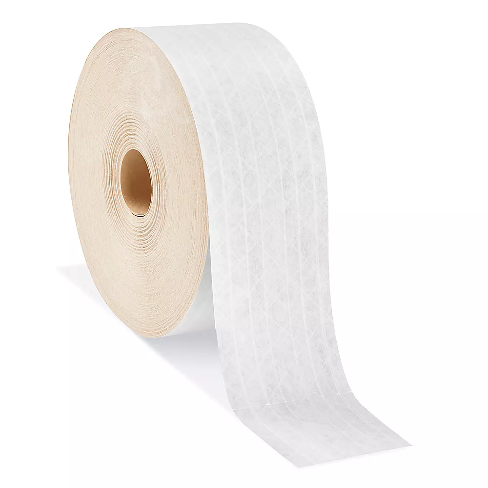 NorthEdge Deluxe Reinforced Kraft Tape - 3" x 450', White