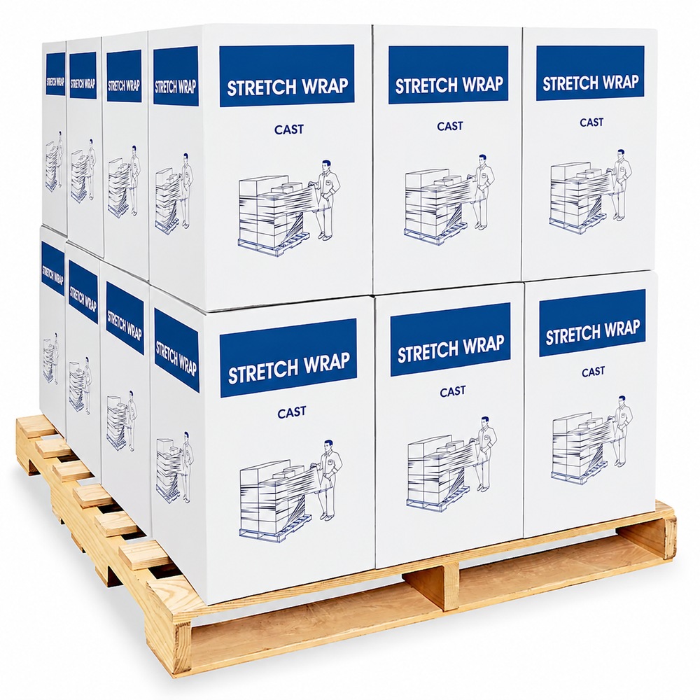 NorthEdge Stretch Wrap Skid Lot - Blown, 70 gauge, 18" x 1,500'