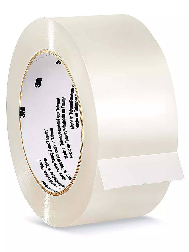 3M 311+ Carton Sealing Tape - 2" x 110 yds, Clear