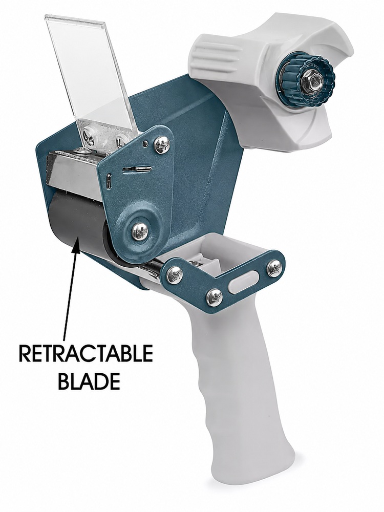 NorthEdge Safety Tape Dispenser with Retractable Blade - 2"