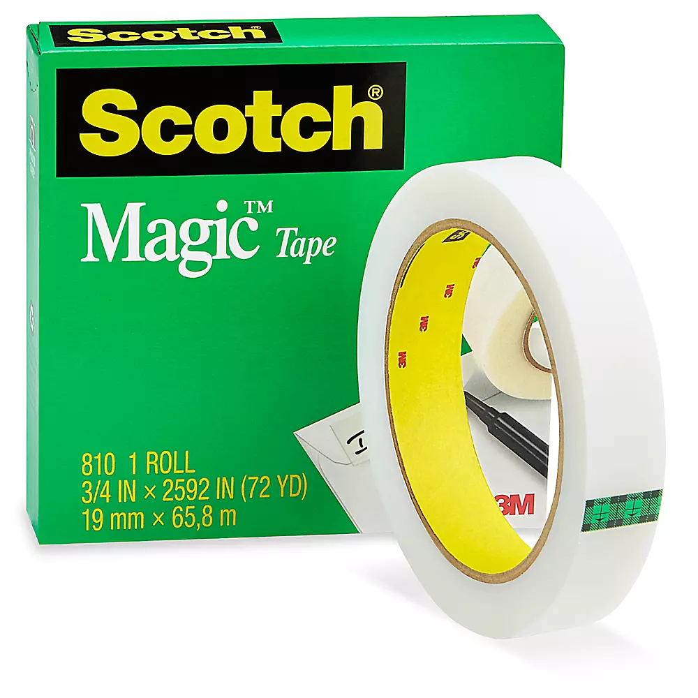 3M 810 Scotch® Magic™ Tape - 3/4" x 72 yds
