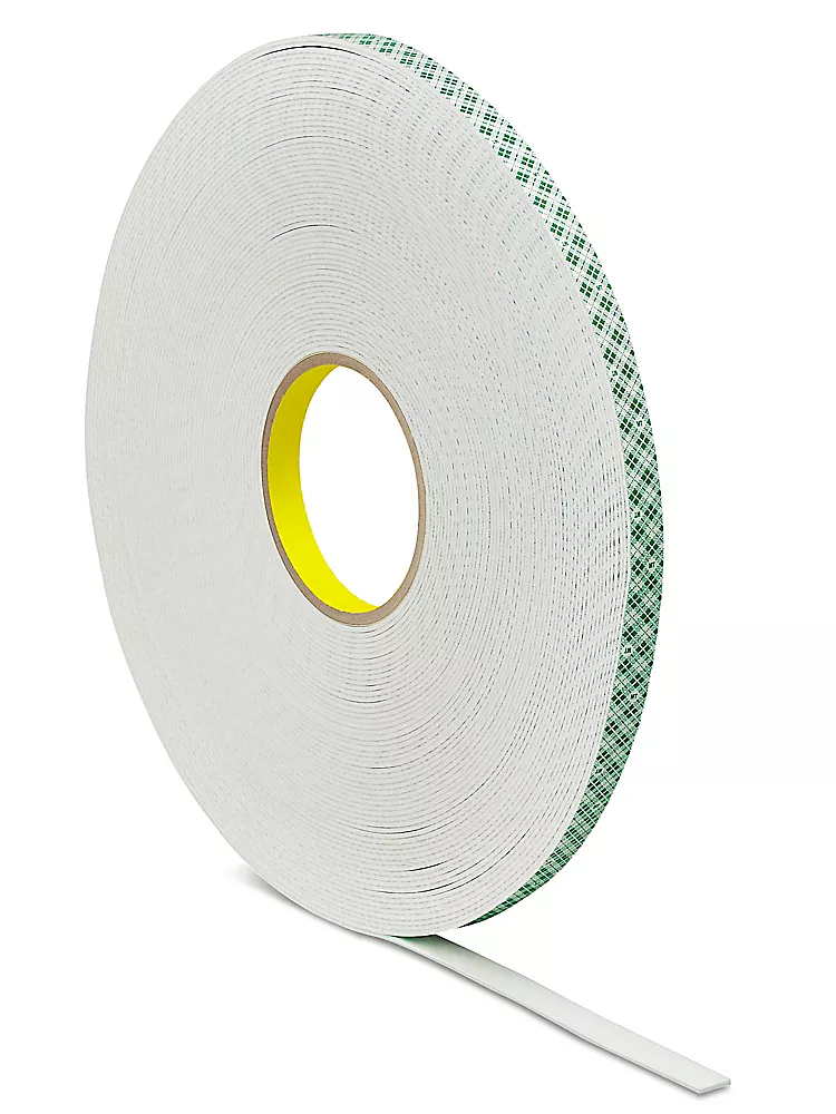 3M 4016 Industrial Double-Sided Foam Tape - 1/2" x 36 yds