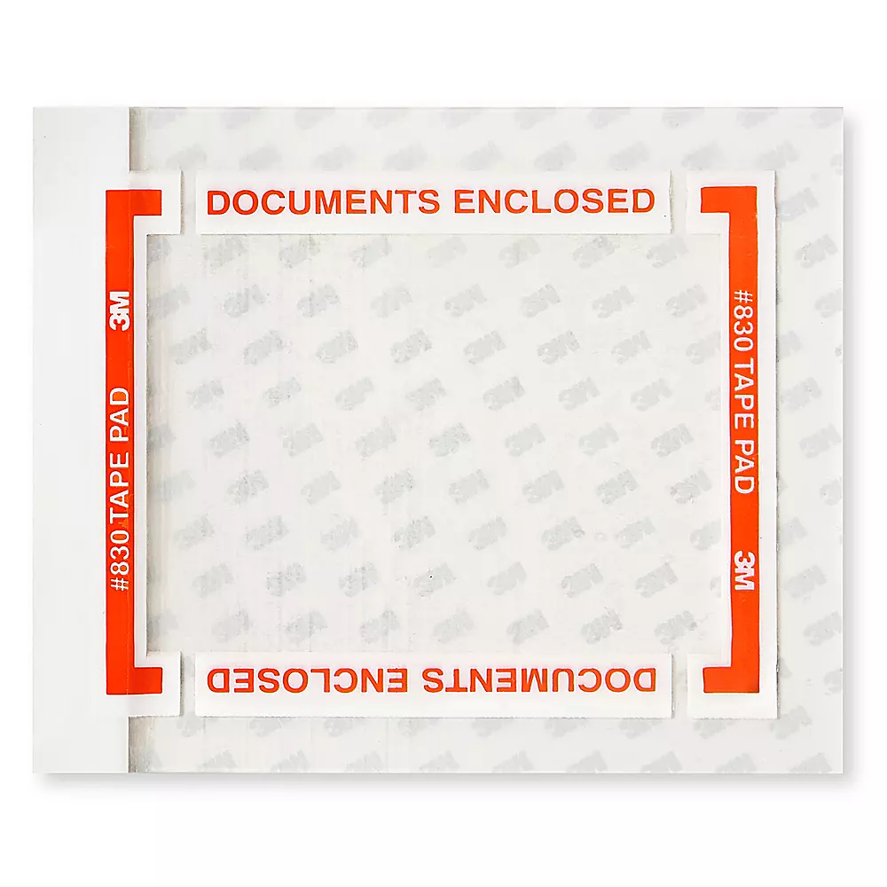 3M 830 Pouch Tape Pads - 5 x 6"