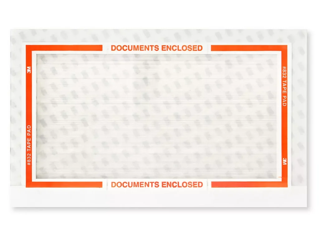 3M 832 Pouch Tape Pads - 6 x 10"