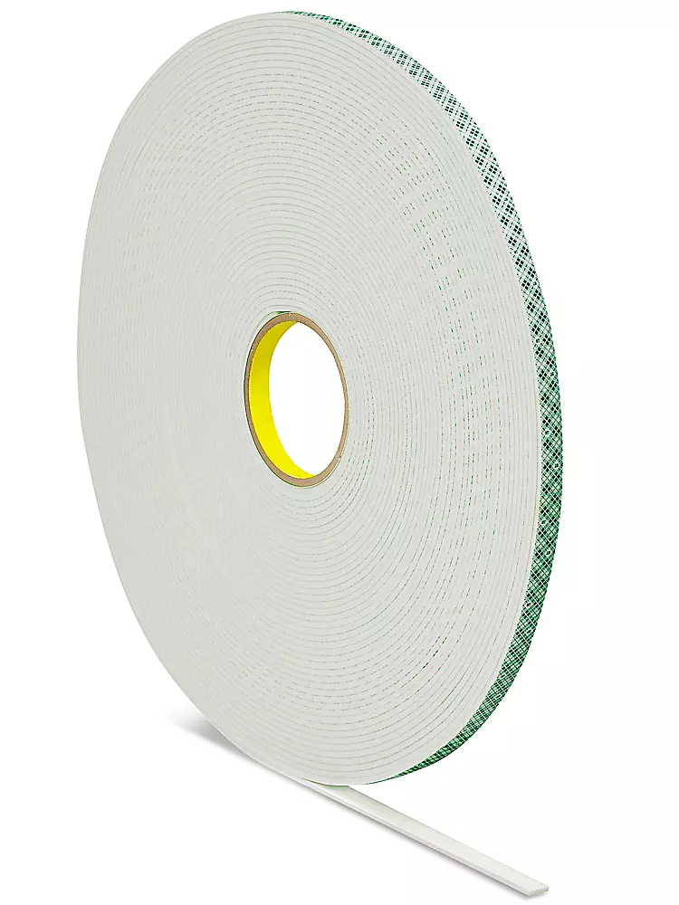 3M 4008 Heavy Duty Double-Sided Foam Tape - 1/2" x 36 yds
