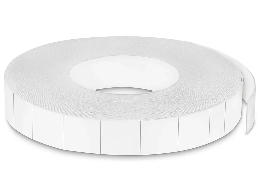 NorthEdge Pre-Cut Double-Sided Foam Squares - 1 x 1", 1/32" Thick