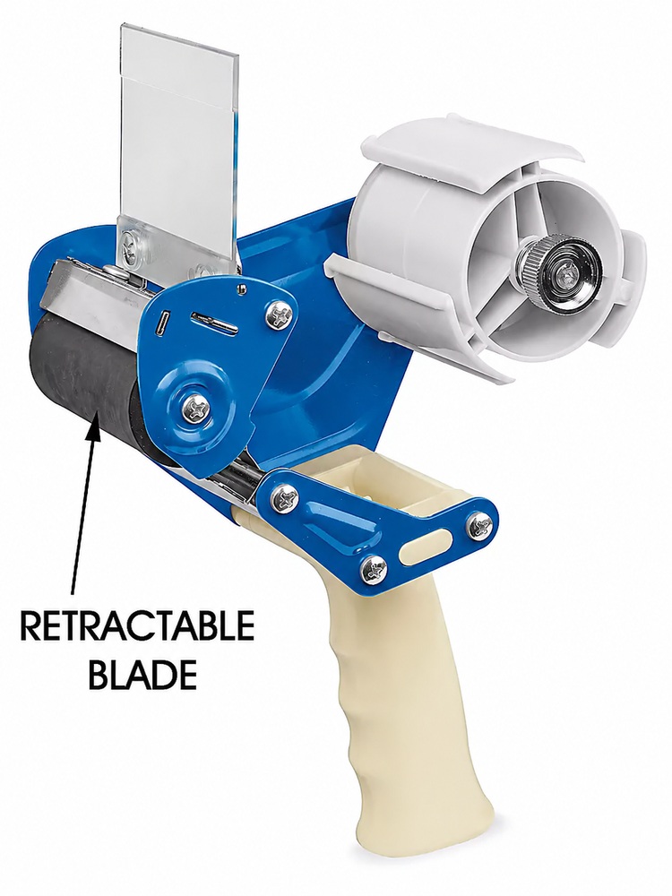 NorthEdge Safety Tape Dispenser with Retractable Blade - 3"