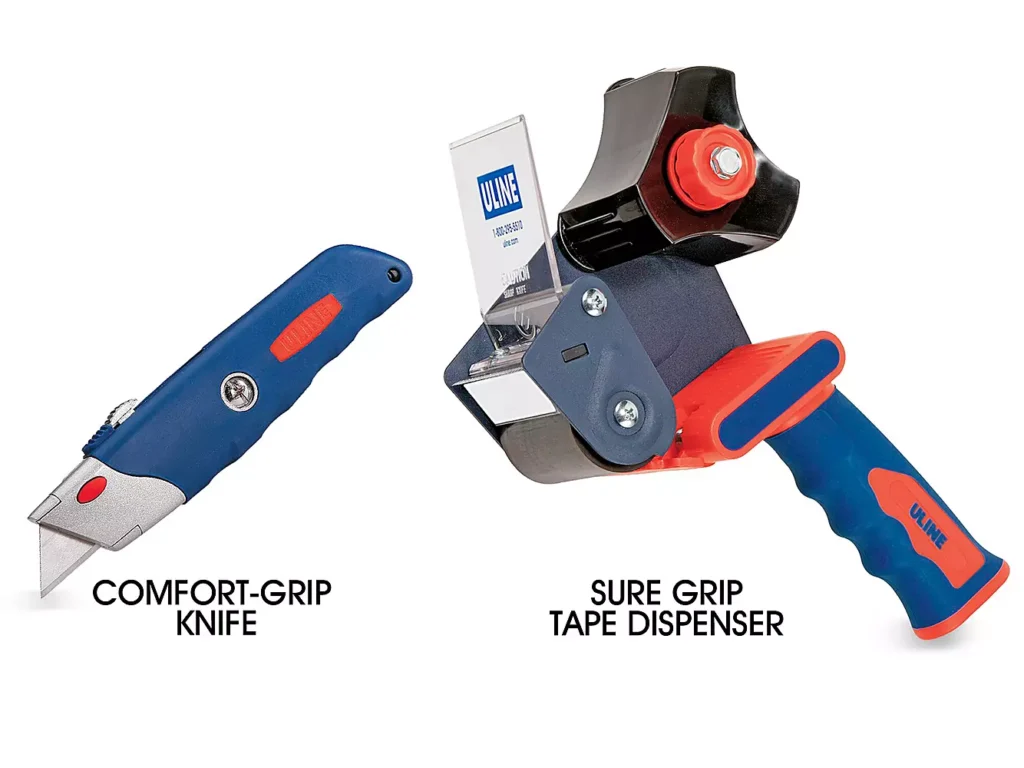 NorthEdge Sure Grip Knife and Tape Dispenser Combo