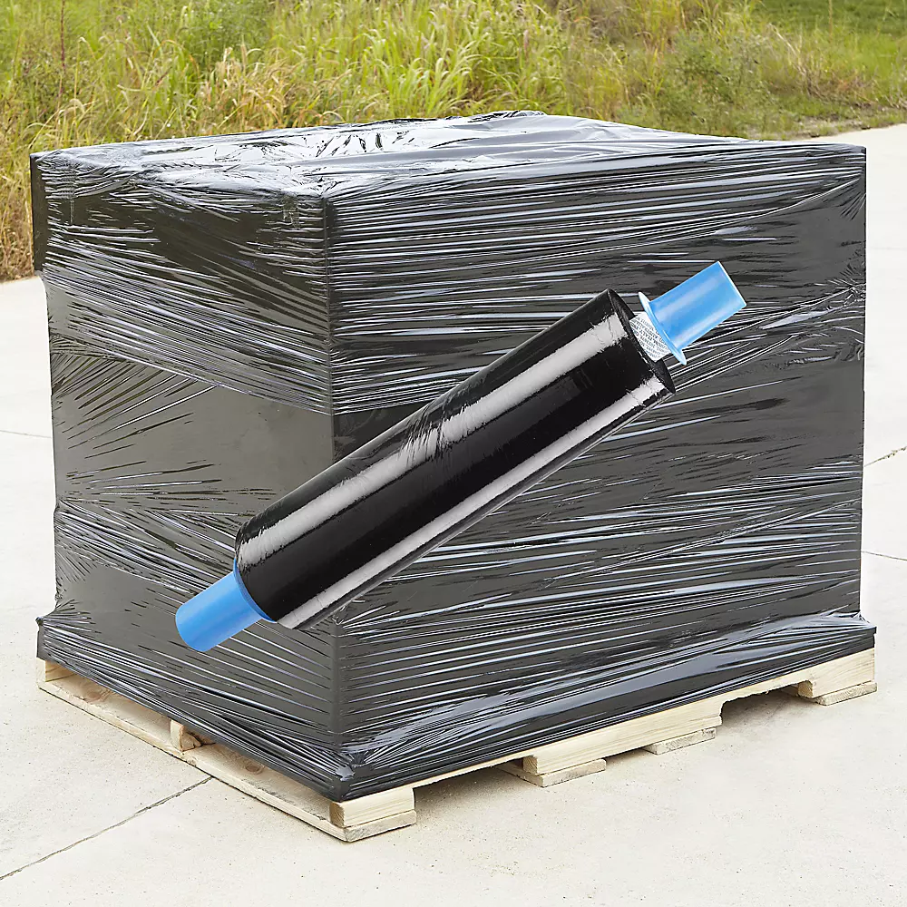 NED Black Opaque Cast Stretch Wrap